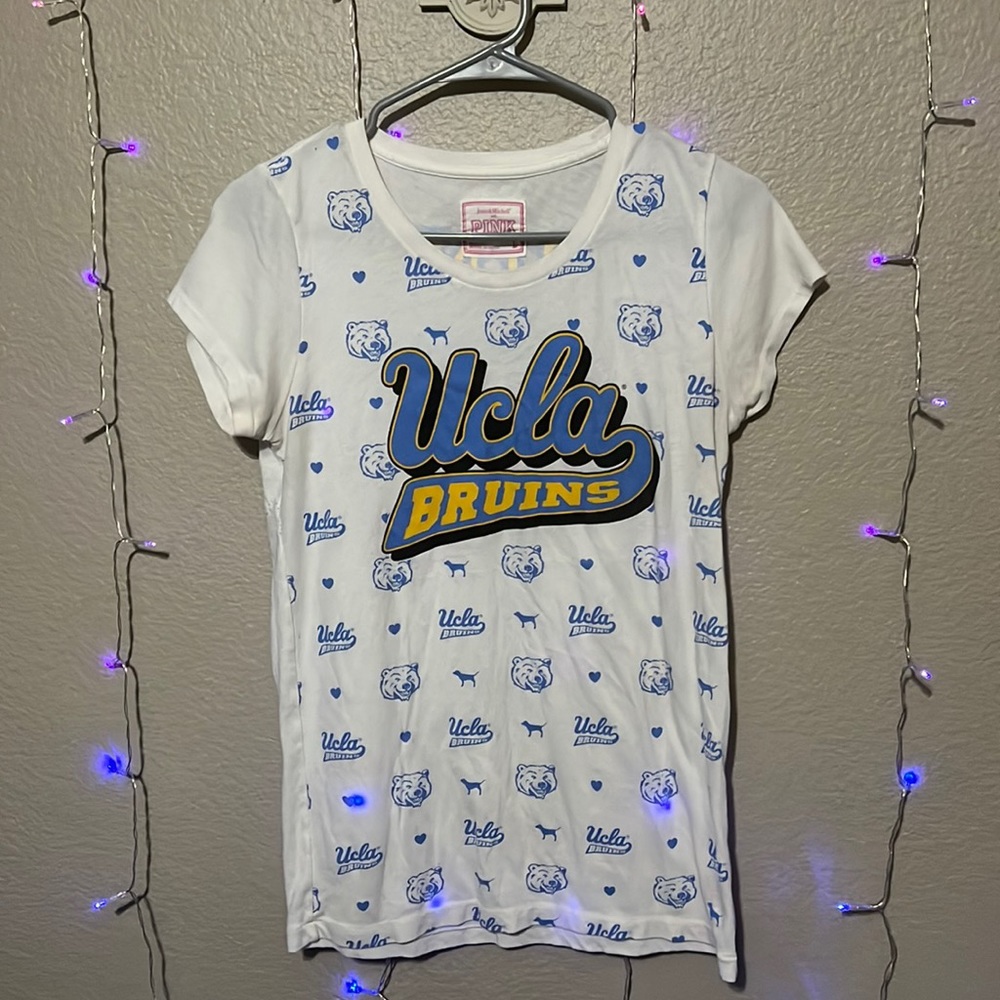 UCLA bruins pink tshirt